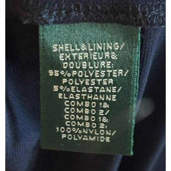 Ralph Lauren, Size 8, Dark Navy Blue Sleeveless Sequin Knee Length Dress, NWT. - Picture 6 of 6